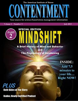 July 2013 Contentment Cover