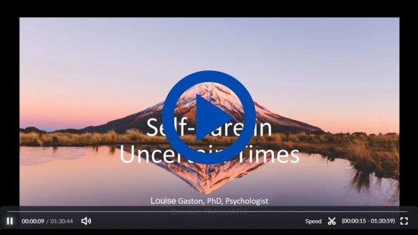 Self-Care in Uncertain Times